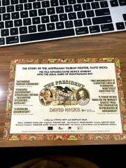 RARE The President Versus David Hicks ORIGINAL AUSTRALIAN MOVIE FLYER C2004