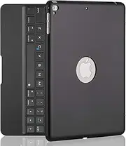 iPad Keyboard Case for iPad Pro 9.7 Inch, New 2018 iPad, 2017 iPad, iPad Air 1 and 2 Bluetooth Keyboard with 130° Smart Folio Hard Back Cover, Ultra Slim, Auto Wake and Sleep