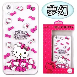 【Hello Kitty】HTC Desire 530 D530u 彩鑽透明保護軟套