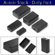 2pcs Waterproof Black DIY Electronics Housing Case Project Box Enclosure Boxes