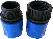 Garden Expandable Stretch Hose Adaptors Connector Quick Connect Tap and Spray