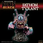 FATHOM TYRANT DELUXE BOXED SET Reaper Miniatures Bones Black REM44185 D&D