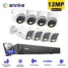 ANNKE 12MP 8CH NVR PoE Security Camera System Spotlight Person Vehicle Detection