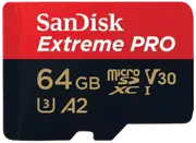 Sandisk Extreme Pro Micro SDXC 64GB SD Memory Card