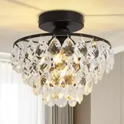 Chandelier,Modern Chandeliers for Dining Room,Chandeliers with Anti-Rust Black