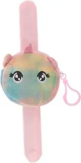NOLITOY Adorable Unicorn Slap Bracelet Coin Purse for Soft and Comfortable Money Bag for Jungle Theme Parties Lovely Present Idea