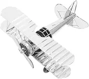 Milisten Retro Aircraft Model Antique Plane Decor Unique Desktop Iron Ornament for Home Party Craftsmanship Aviation Enthusiasts
