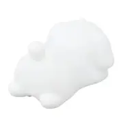 US Cute Dog Silicone Children'S Night Light Usb Rechargeable Led Warm Night Ligh