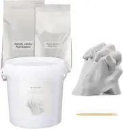 Couples Hand Casting Kit - Molding and Plaster Powder Set for 3D Casts