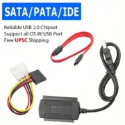 IDE to USB Adapter Cable for Hard Disk HDD 2.5/3.5 Supports HDD