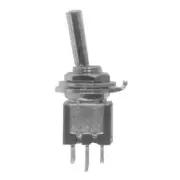 Calrad 40-609 DPDT Ultra Small Sub-Miniature Toggle Switch, 3 Amp, 125VAC