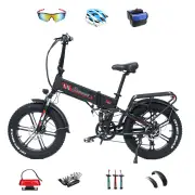 [EU DIRECT] RANDRIDE YX20M 48V 17AH 1000W 20*4.0 Inch 70-90KM Mileage Range Max Load 150KG