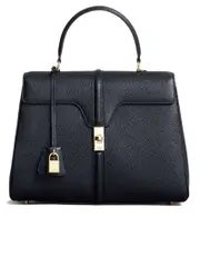 Celine Medium 16 Bag in Black Grained Calfskin