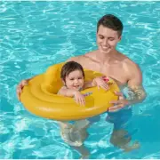 Bestway Swim Safe Wonder splash Round 3-Ring Baby Boat Pool Play Free Postage