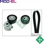 VRIBBED BELT SET 529 0092 10 FOR CITROËN EVASION/Van/MPV C5/Break XANTIA FIAT