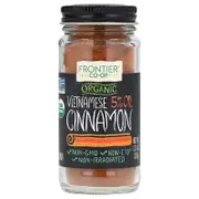 Frontier Co-op, Organic Vietnamese 5% Oil Cinnamon, 1.31 oz (37 g)