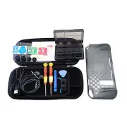 For Switch Game Console 17in1 EVA Protective Case Earphone Joystick Tool Bag Set