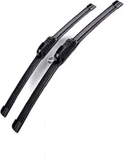 Front Wiper Blades Brushes Cutter Accessories U J Hook For H5 2009 2010 2011 2012 2013 2014 2015(Left Hand Drive)