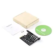 PCIe to USB 3.2 Gen 2 Expansion Card 20 Gbps Bandwidth 7 Ports 4*USB-A 3*USB-C