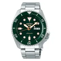 在飛比找蝦皮商城優惠-SEIKO精工 5號盾牌 機械錶 綠水鬼 43mm SRPD