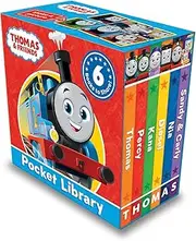 Thomas & Friends: Pocket Library: Six Pocket-Sized Illustrated Story Board Books in a Handy Slipcase - Perfect to Entertain Young Train Fans When Out And About