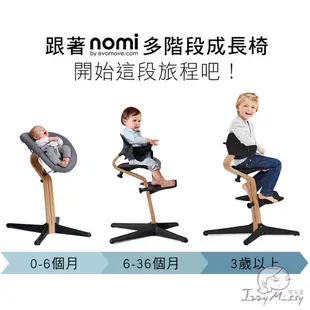 丹麥Nomi多階段兒童成長椅主體-櫸木款/自然色支架[多色] 嬰兒餐椅 嬰兒椅 成長椅 高腳餐椅 寶寶餐椅 兒童餐椅