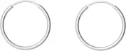 Sterling Silver Hoop Earrings Cartilage Piercing Earring Small round Set for Wom