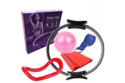 5Pcset Yoga Pilates Fitness Exercise Equipment Pilates Rings