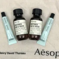 在飛比找蝦皮購物優惠-【柴媽黑白賣】Aesop 漱口水 50ml / 牙膏 10m