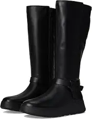 [FitFlop] Women's F-Mode Folded-Knot Flatform Tall Stretch Boots