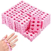 ToeSeparators 50PCS,Soft Sponge Nail Toe Separator Divider, for Household Use, Beauty Salon Nail Trimming Accessories