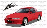 Holden Special Vehicles HSV VS Maloo Ute flag/banner 150cm x 90cm NEW