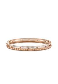 在飛比找ZALORA購物網優惠-Bangle Rich & Bold Peaks 18K G