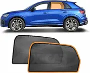 X-CAR Rear Window Sun Shade for Audi Q3 RS Q3 2019-2025 Magnetic Car Sun Blind Mesh