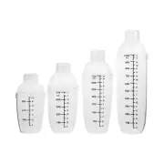 4pcs Bartender Shake Cup Cocktail Mixing Cup Beverage Shaker