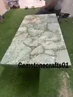 Blue Amazonite Countertop Slab For Coffee, Dining, Center, Quartz Kitchen Table