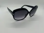 New TOM FORD Chiara-2 TF919 01B Black Sunglasses 60-17-135mm Comes w/ Full Set