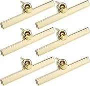 Create idea 6Pcs Gold Twist Lock Bags Metal Clasps Purse Straight Clasp Twist Turn Lock Bag Closure Replacement Hardware Clip Buckle for Bag Leather DIY Craft Making
