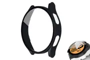 Full Screen Protector Case Hard PC Cover Bumper for Samsung Galaxy Watch-Black