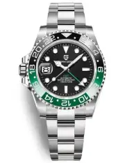 Men Watch Pagani Design GMT Watches for Men Automatic 40MM Date 100M Waterpro...
