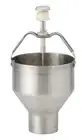 Professional Pancake Batter Dispenser, Stainless Steel, 8 Cups, Silver, Comme...