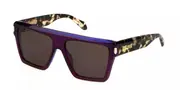 Just Cavalli SJC032 09FE Men's Sunglasses Purple Size 57
