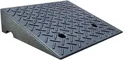 Portable Plastic Curb Ramp for Car Doorways, Wheelchairs, and Bicycles 5.1in Threshold Ramp for Easy Access Kerb Ramp for Cars and Mobility Devices