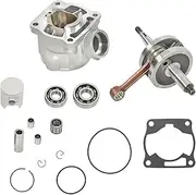 LABLT Engine Cylinder Crankshaft Piston (47mm) Gasket Seal Kit Replacement for Yamaha YZ80 YZ 80 1993-2001 4ES-11400-02-00 646M04700 CBK0075