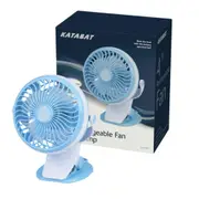 Katabat Mini Gymbal Mount Rechargeable Fan with Clamp Mount GH1291 4" Clamp Fan