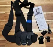 TELESIN Chest Harness Mount for GoPro or Insta360 X3 X4