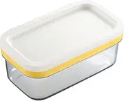 Butter Dish with Lid - Butter Container for Refrigerator | Butter Box with Cutting Net | Rectangular Kitchen Airtight Storage Crisper | Refrigerator Door Shelf | Kitchen Airtight Storage Crisper