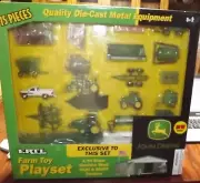 Ertl John Deere 1/64 scale 75 Piece Farm Toy Playset NIP Machine Shed