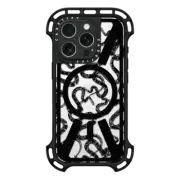 iPhone 16 Pro Ultra Bounce Case MagSafe Compatible Field of Snakes - Black