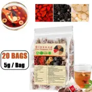 20 Bags Ginseng Five Treasure Kidney Tea - Herbal Formula for Kidney Health